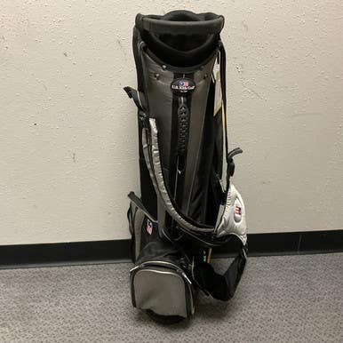 Used Us Kids Ul 53 Jr Stand Bag Black And Gold 11855-s000193383