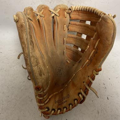 Used Mizuno Crest Professional Mt500 Baseball Glove Lh Throw Tan 13" 11855-s000193391