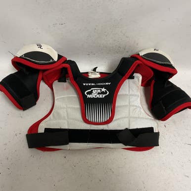 Used Usa Hockey Total Hockey Youth Shoulder Pads Lg 11855-s000193646