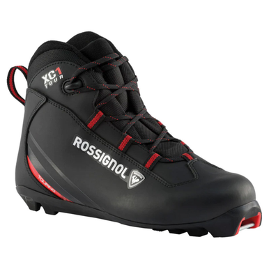Like-new Rossignol Xc1 Tour Mens Nnn Xc Ski Boots Black W 05-05.5 Jr 03.5-04 11855-s000193729