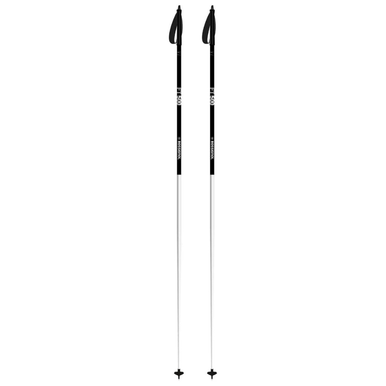 Like-new Rossignol Ft500 Mens Xc Ski Poles White And Black 130 Cm 52 In 11855-s000193721