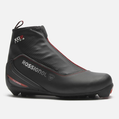 Like-new Rossignol Xc2 Tour Mens Nnn Xc Ski Boots Black W 06.5-07 Jr 4.5-05 11855-s000193725