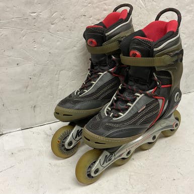 Used K2 Mod Lt-m Senior Rec Fitness Skates Black Senior 8 11855-s000194809