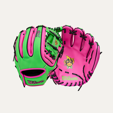 New A450 Party Animals 11" Lht Baseball Glove 11855-wil10419511
