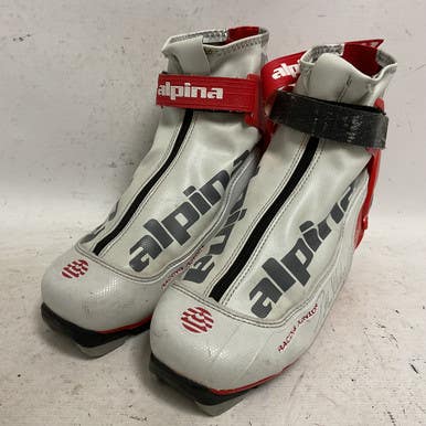 Used Alpina R Combi Jr Boys Nnn Xc Ski Boots White W 06 Jr 04-04.5 11855-s000194998