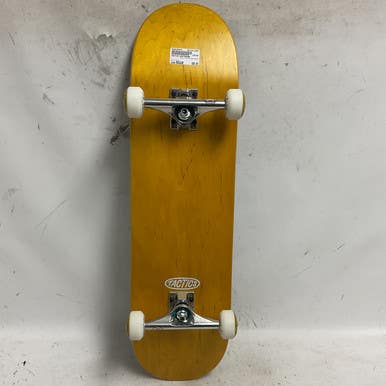 Used Tactics Complete Skateboard Gold Regular 11855-s000195078