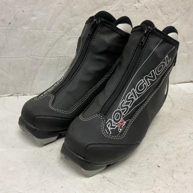 Used Rossignol X1 Ultra Boys Nnn Xc Ski Boots Black W 05-05.5 Jr 03.5-04 11855-s000195330