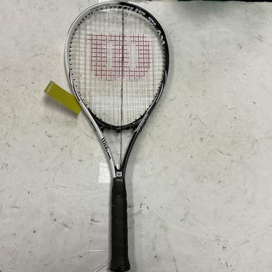 Used Wilson Tour Slam Adult Tennis Racquet Black 4 1 2" 11855-s000195464