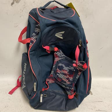 Used Easton Walk Off Backpack Bb Sb Player Backpack White Royal Red 11855-s000195489