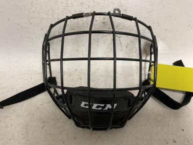 Used Ccm Fm580 Hockey Wire Mask Black Sm 11855-s000197751