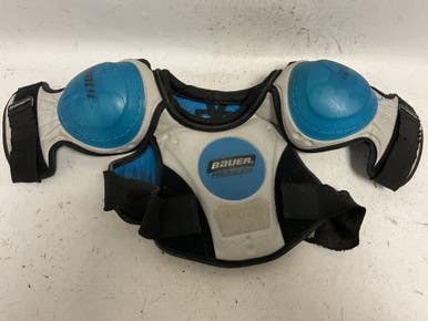 Used Bauer Protektron Youth Shoulder Pads Sm 11855-s000197860