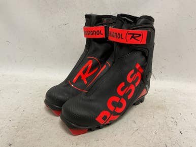 Used Rossignol Combi X Jr Boys Nnn Xc Ski Boots Black Jr-02 11855-s000197937