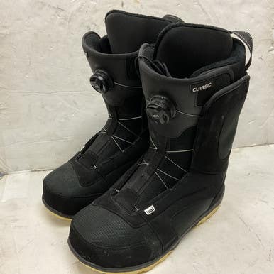 Used Head Classic Boa Mens Snowboard Boots Black Senior 11 11855-s000198856