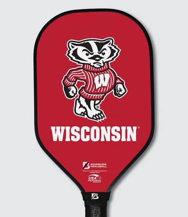 New Boundless Badgers Pickleball Paddle 11855-83bbadgers