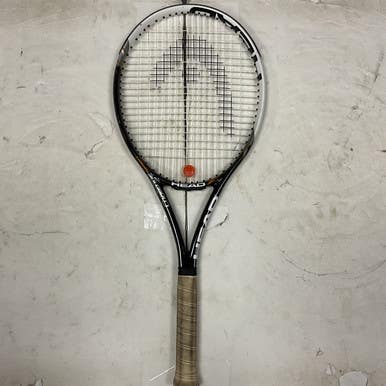 Used Head Challenge Spirit Micro Gel Adult Tennis Racquet Black 4 1 4" 11855-s000198915