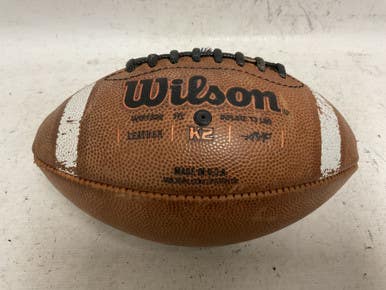 Used Wilson Gst 1322 Leather Peewee Football 11855-s000200102