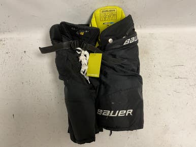 Used Bauer Supreme 2s Junior Pant Black And Yellow Sm 11855-s000200199