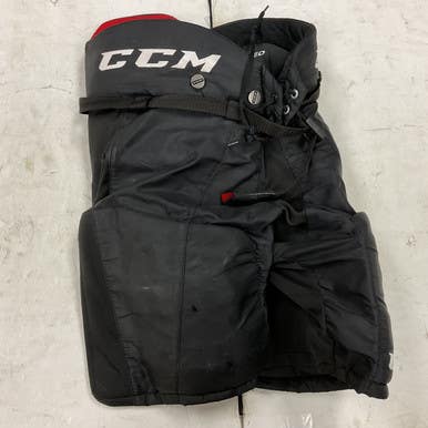 Used Ccm Jetspeed Edge Junior Pant Black And Red Lg *as-is* 11855-s000200211
