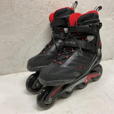 Used Rollerblade Zetrablade Senior Rec Fitness Skates Black Senior 8 11855-s000200854