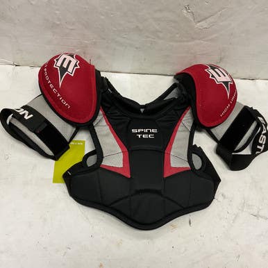 Used Easton Stealth S3 Youth Shoulder Pads Md 11855-s000201000