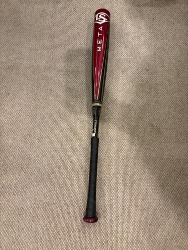 2025 Louisville Slugger Meta Composite BBCOR Certified Bat (-3) 28 oz 31" (Used)