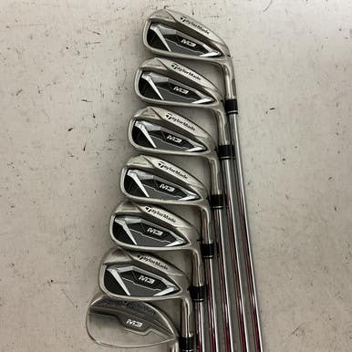 Used Taylormade M3 Mens Iron Set Rh 4i-gw Aw 11855-s000203451