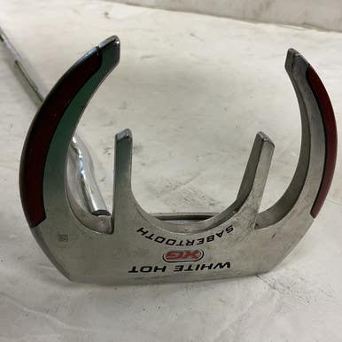 Used Odyssey White Hot Sabertooth Mens Putter Rh 34" 11855-s000204216