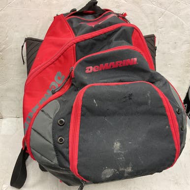 Used Demarini Voodoo Og Bb Sb Player Backpack Red And Black 11855-s000204255