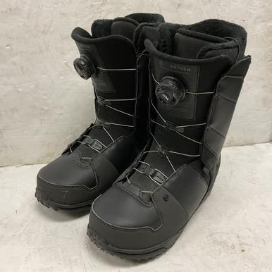 Used Ride Anthem Boa Mens Snowboard Boots Black Senior 8.5 11855-s000204273