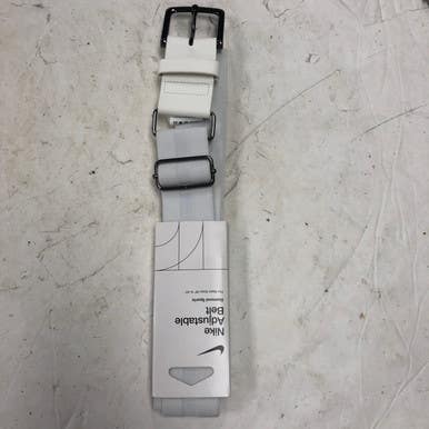 Like-new Nike Adjustable Bb Sb Belt White 11855-s000204292