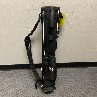 Used Sunday Golf Bag Mens Stand Bag Black And White 11855-s000204286