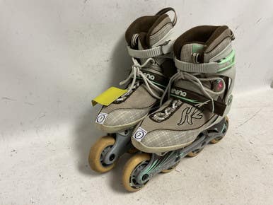 Used K2 Athena W Senior Rec Fitness Skates Green Senior 7 11855-s000204352