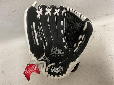 Used Rawlings Highlight Series Hfp120bw Baseball Glove Lh Throw Black And White 12" 11855-s000204360