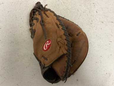Used Rawlings Joe Mauer Rcm30c Baseball Catchers Rh Throw Brown 33 1 2" 11855-s000204384