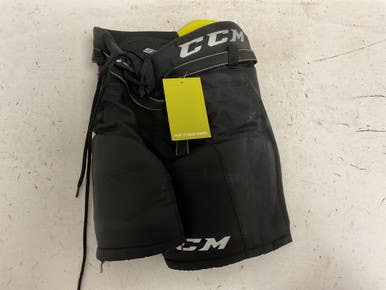 Used Ccm Tacks 9550 Youth Pant Black And Yellow Sm 11855-s000204414