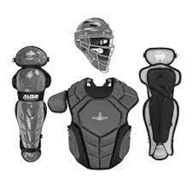 New All Star Top Star 12-16 Intermediate Catcher Set 11835-astckcc-ts-1216