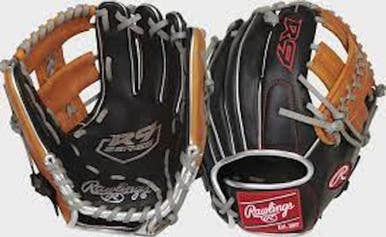 New Rawlings R9 Contour 11" Baseball Glove Rh 11835-rawr9110u-19bt
