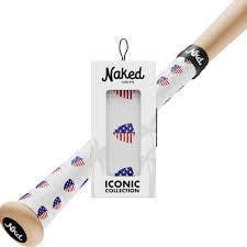 New Naked Iconic Series Patriot 1mm Bat Grip 11835-50nicpatriot1