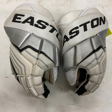 Used Easton Stealth 65s Senior Gloves White 14" 11855-s000198466