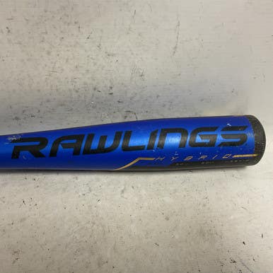 Used Rawlings Velo Hybrid Us9v10 Usa 2 5 8 Baseball Bat Royal Blue And Black 30" 11855-s000198634