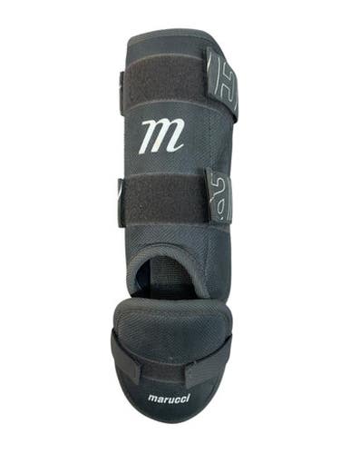 Used Marucci 2pc Leg Guard Bb Sb Shin Foot Protector Grey 11835-s000198700