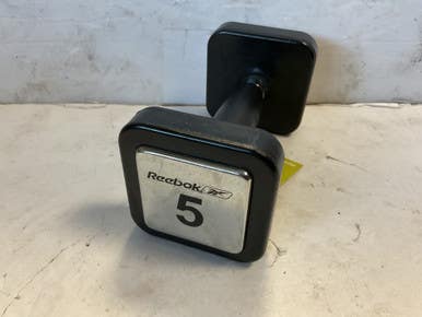 Used Reebok Hex Dumbbell Black 5 Lb 11855-s000199341