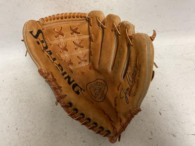 Used Spalding Advisory Staff 42-5341 Baseball Glove Rh Throw Tan 12" 11855-s000199413