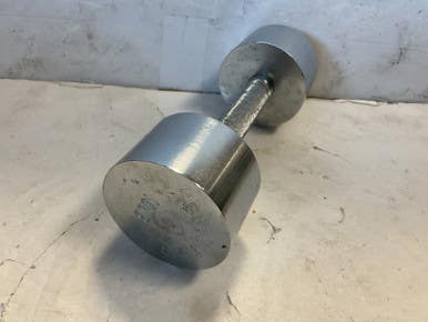 Used Hex Dumbbell Silver 10 Lb 11855-s000199410