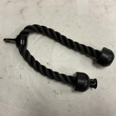 Used Tricep Pulldown Rope Attachment Black 11855-s000199491