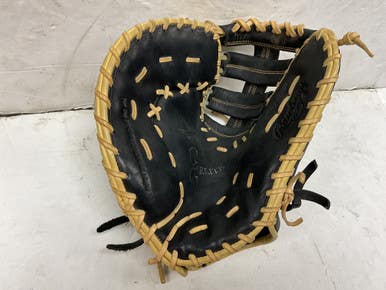 Used Rawlings Gg Elite Gge130spbfb Baseball First Base Lh Throw Black And Tan 13" 11855-s000199604