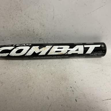 Used Team Combat Wnbsp4 Slowpitch Bat Black 34" 11855-s000199733