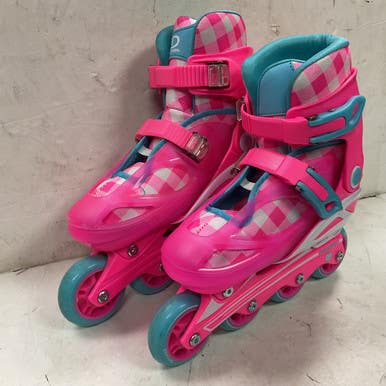 Used Rollerderby Adj 3-6 Junior Rec Fitness Skates Pink Adjustable 11855-s000199872