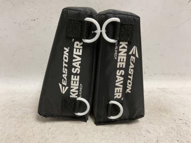 Used Easton Bb Sb Catchers Knee Savers Black Sm 11855-s000199999