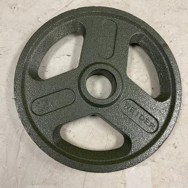 Used Weider Olympic Plate Silver 25 Lb 11855-s000200134